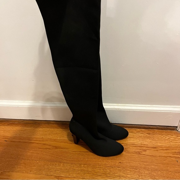Charles by Charles David Stretch Heeled Boots Elastic Size 8 - Picture 3 of 9